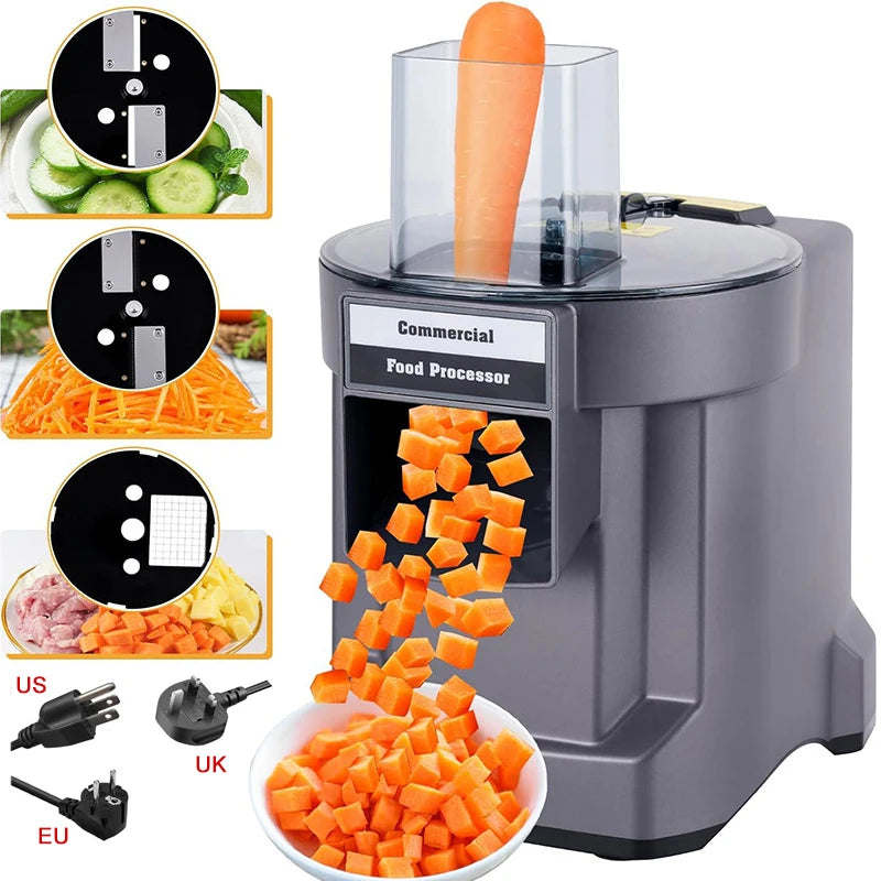 3-in-1 Electric Vegetable Chopper – Multifunction Food Processor for Fast Cutting