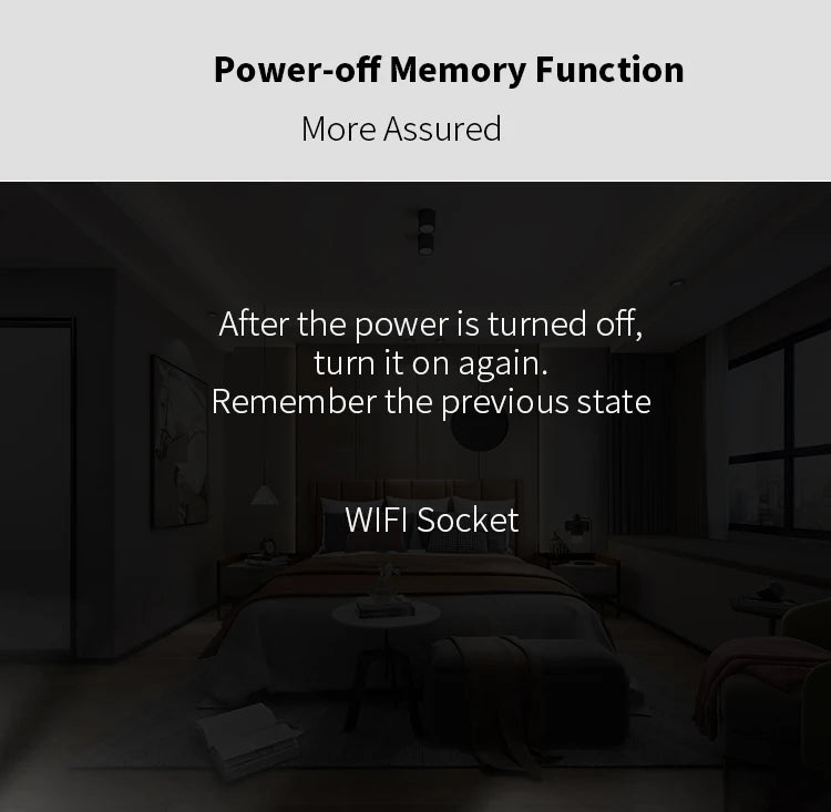 Tuya Smart WiFi Plug 20A – Smart Socket with Energy Monitoring & Alexa Control