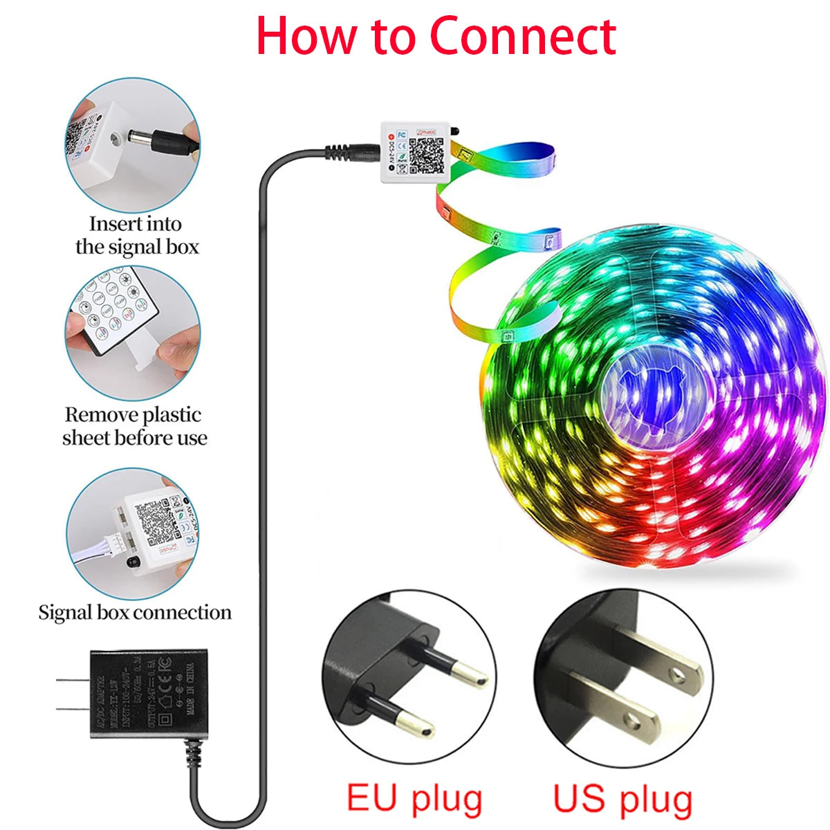 RGB LED Strip Lights – Transform Your Room Instantly