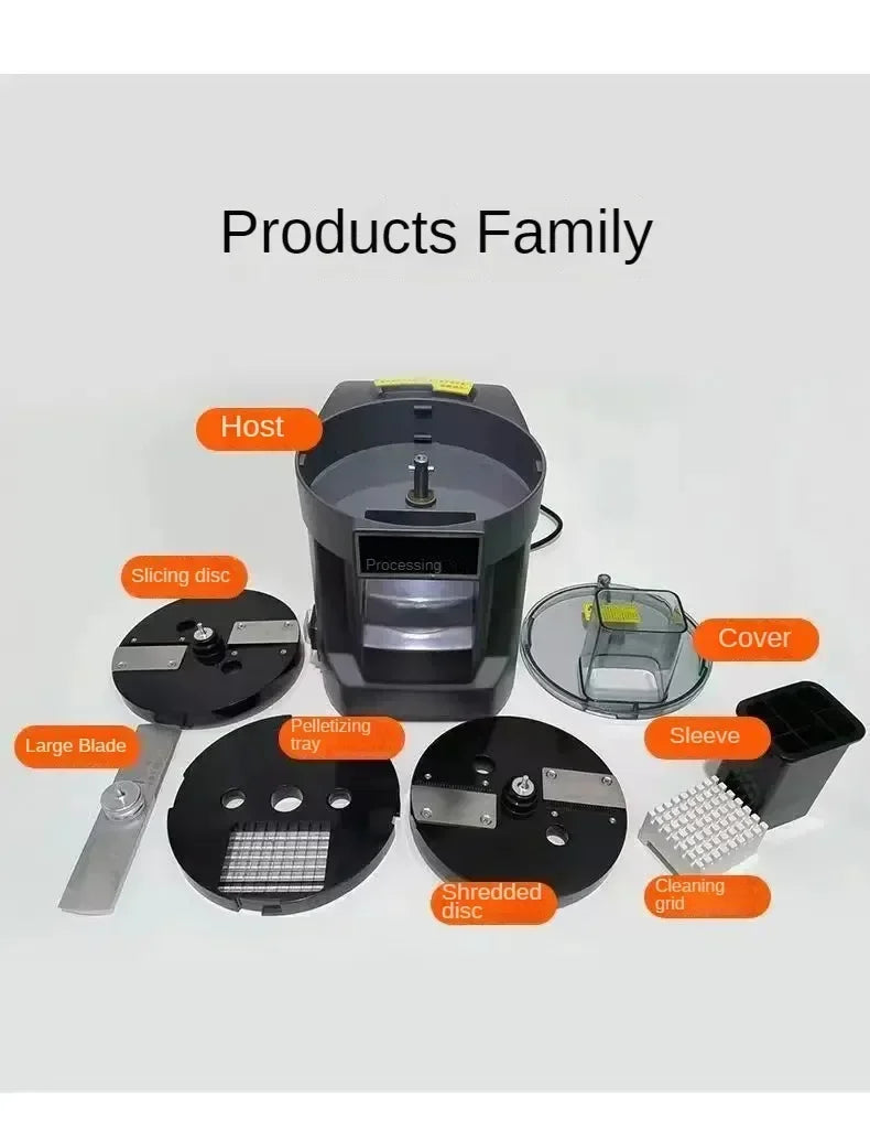 3-in-1 Electric Vegetable Chopper – Multifunction Food Processor for Fast Cutting