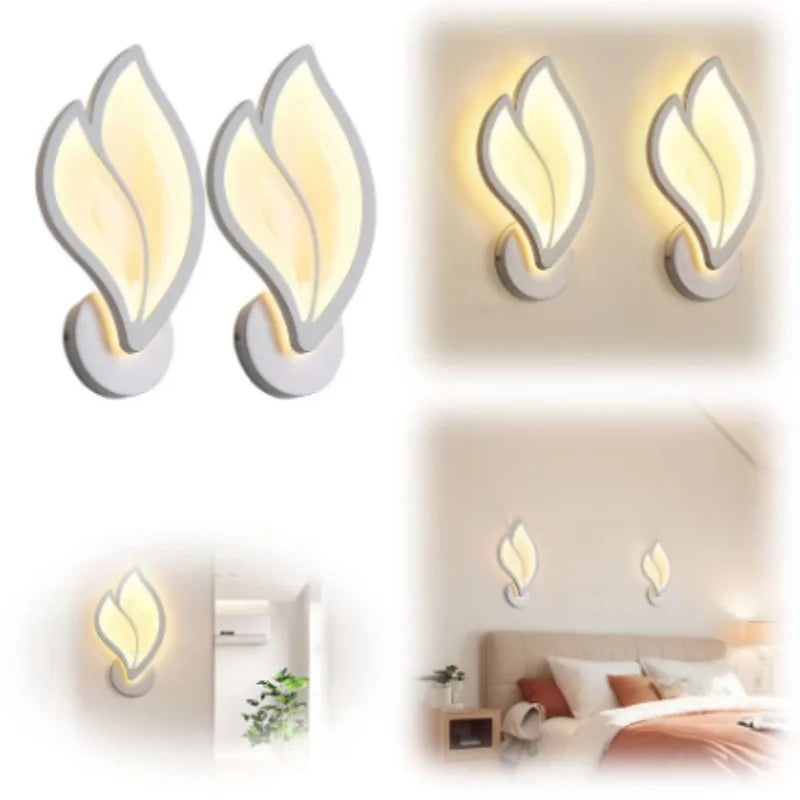 Modern LED Wall Sconce – Minimalist Bedroom Wall Light