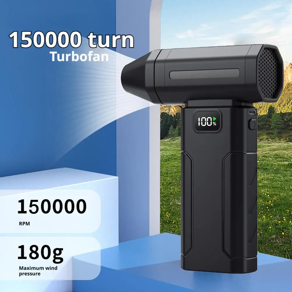 X8 Turbo Jet Fan – 150000RPM Portable Air Duster & Cleaner