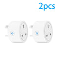 Tuya Smart WiFi Plug 20A – Smart Socket with Energy Monitoring & Alexa Control
