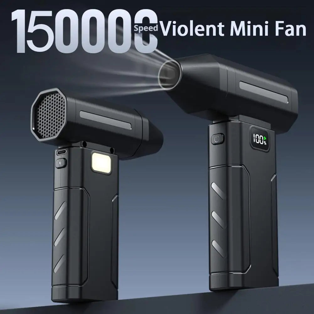 X8 Turbo Jet Fan – 150000RPM Portable Air Duster & Cleaner