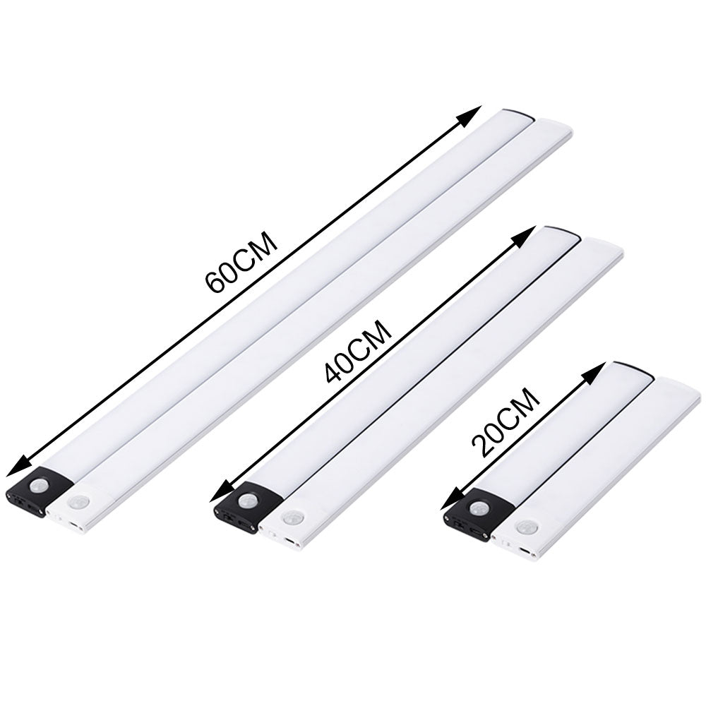 Motion Sensor LED Light Bar – USB Rechargeable Under Cabinet Night Light