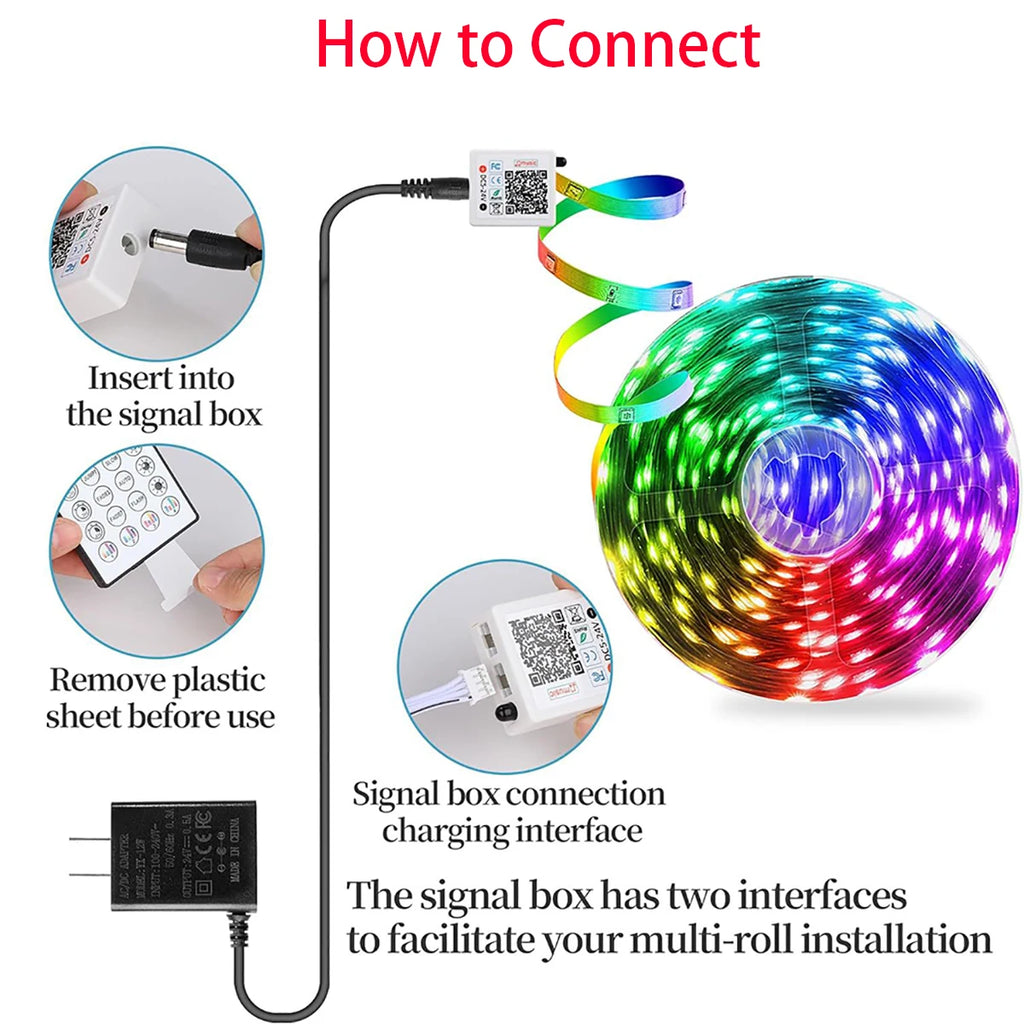 RGB LED Strip Lights – Transform Your Room Instantly
