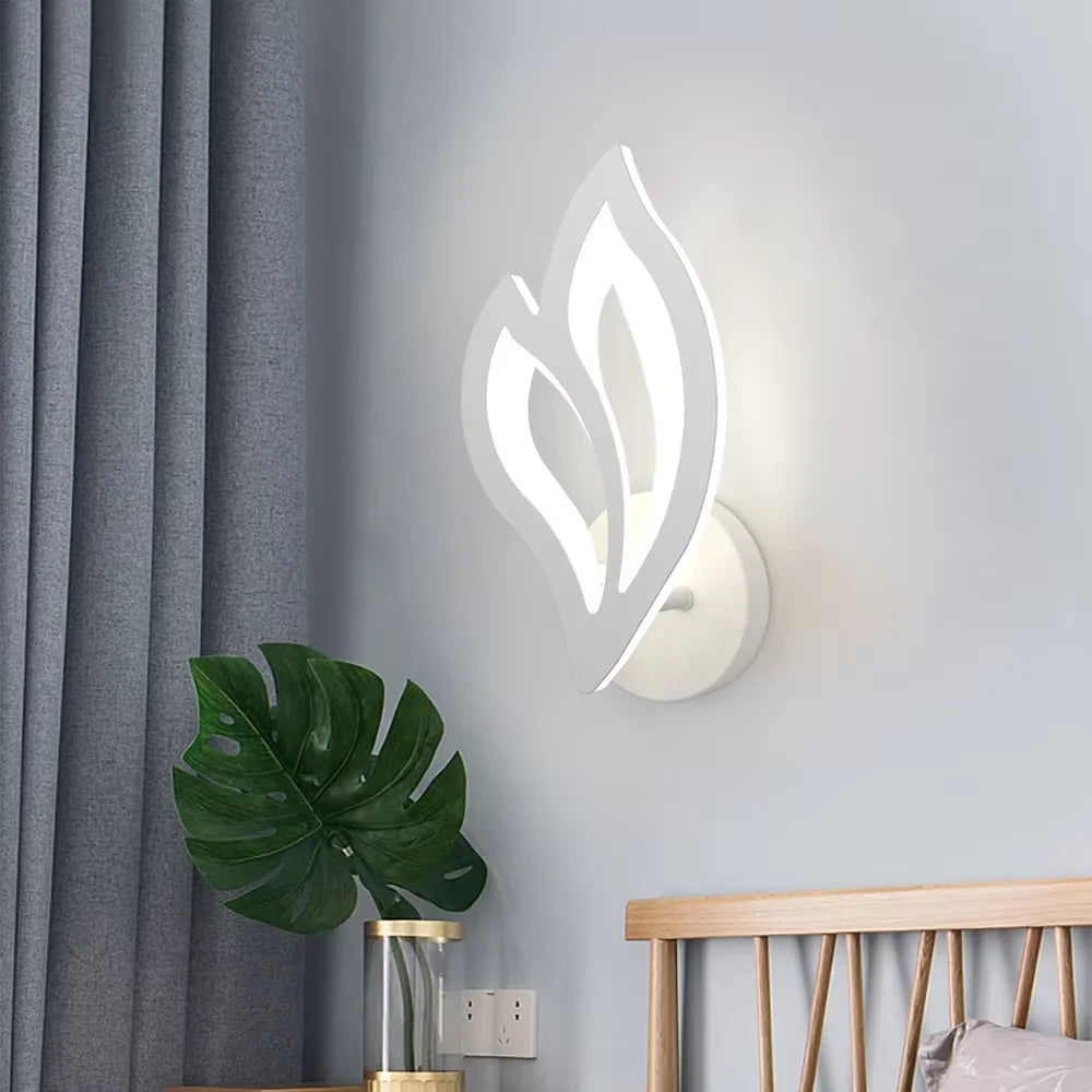 Modern LED Wall Sconce – Minimalist Bedroom Wall Light