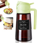 2-in-1 Glass Oil Sprayer Bottle – Leakproof Olive Oil Dispenser for Cooking & Air Fryer