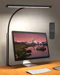 LED Desk Lamp with Remote – Adjustable Gooseneck Eye-Care Light